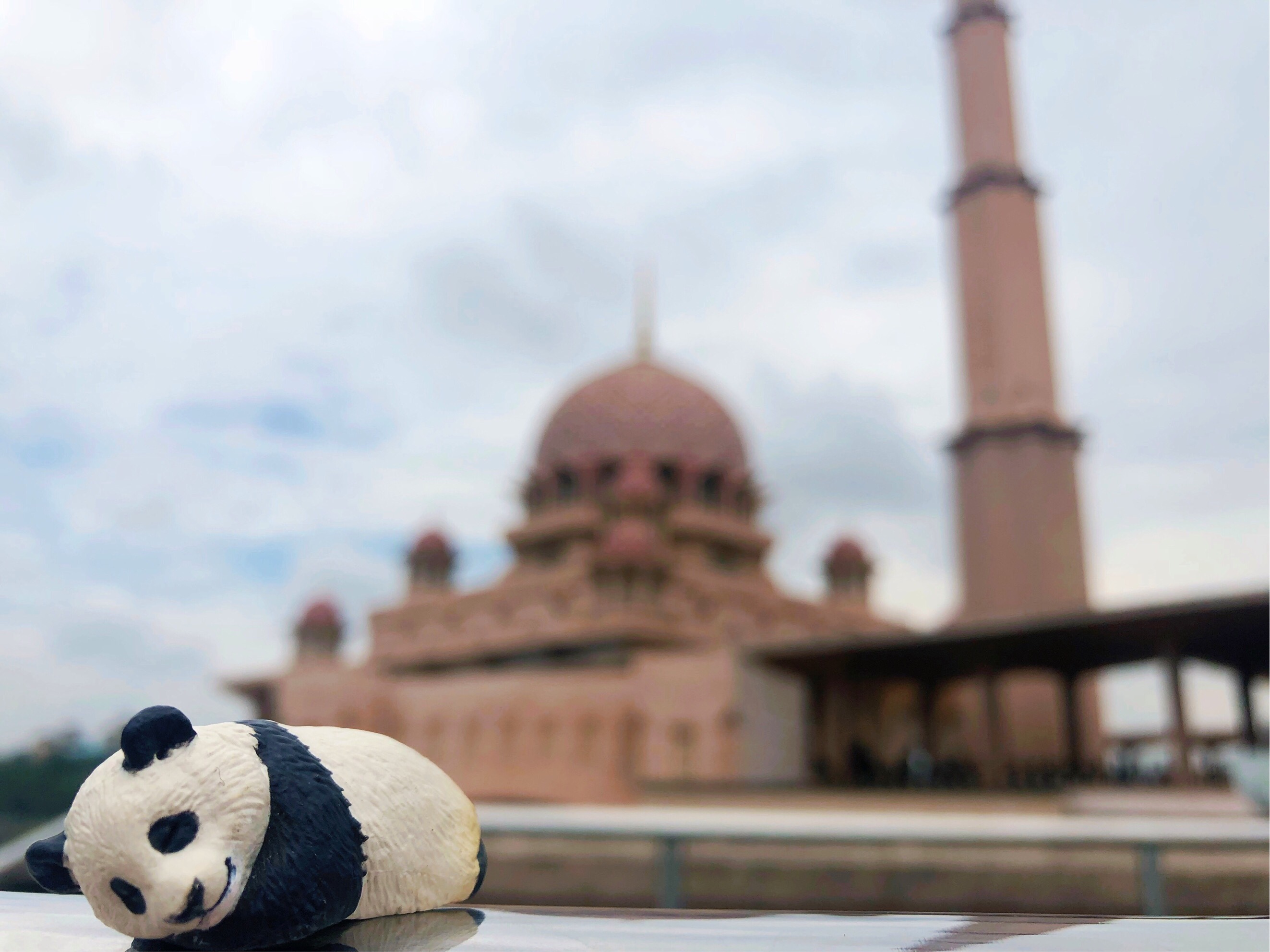 インスタ映え？！プトラモスクと国立モスク。2018年パンダの旅！シンガポール＆マレーシア　5日目。